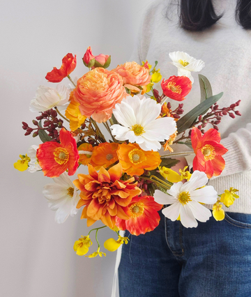 Shae Bouquet - Burnt Orange & Yellow