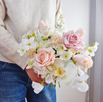 Jacinta Bouquet - Soft Romantic Pinks & Whites