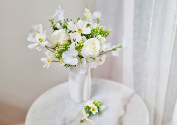 Grace Elopement Package - White & Green