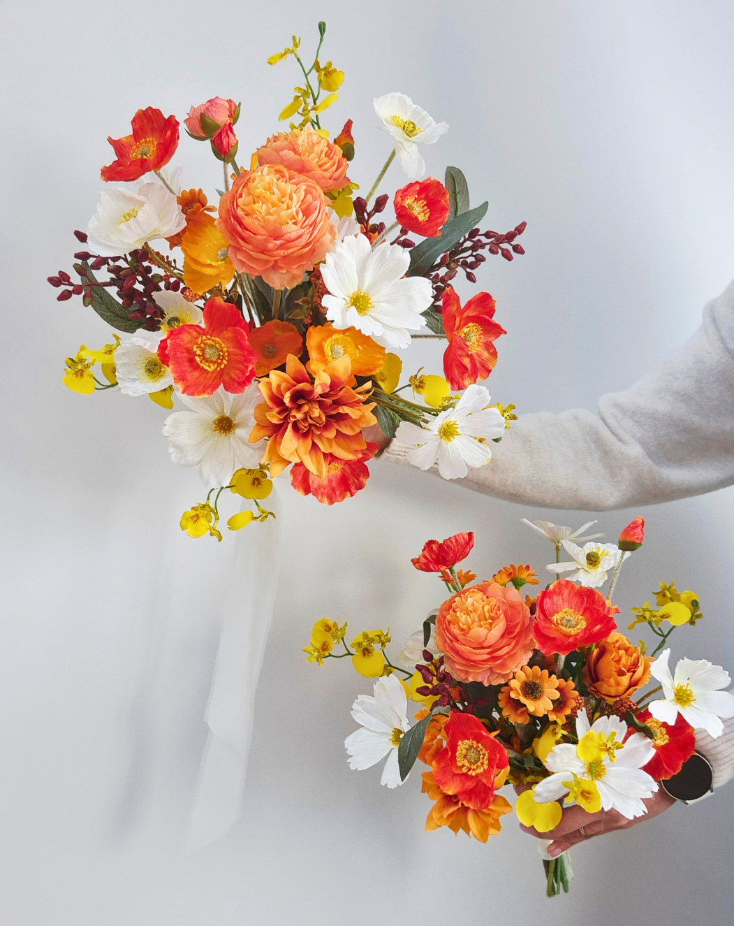 Shae Bouquet - Burnt Orange & Yellow