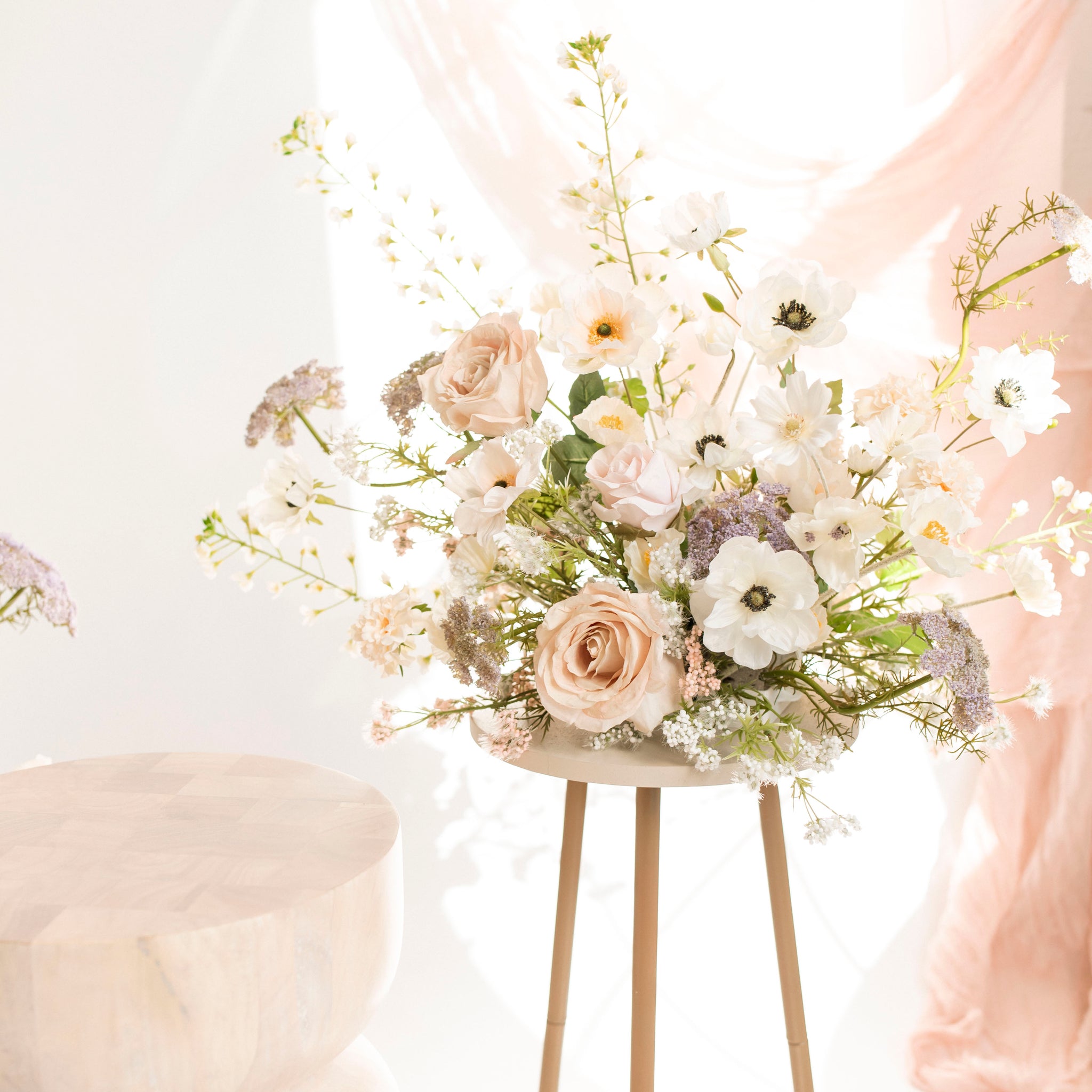 Sydney Floral Arrangement (dusty pink & pastels)