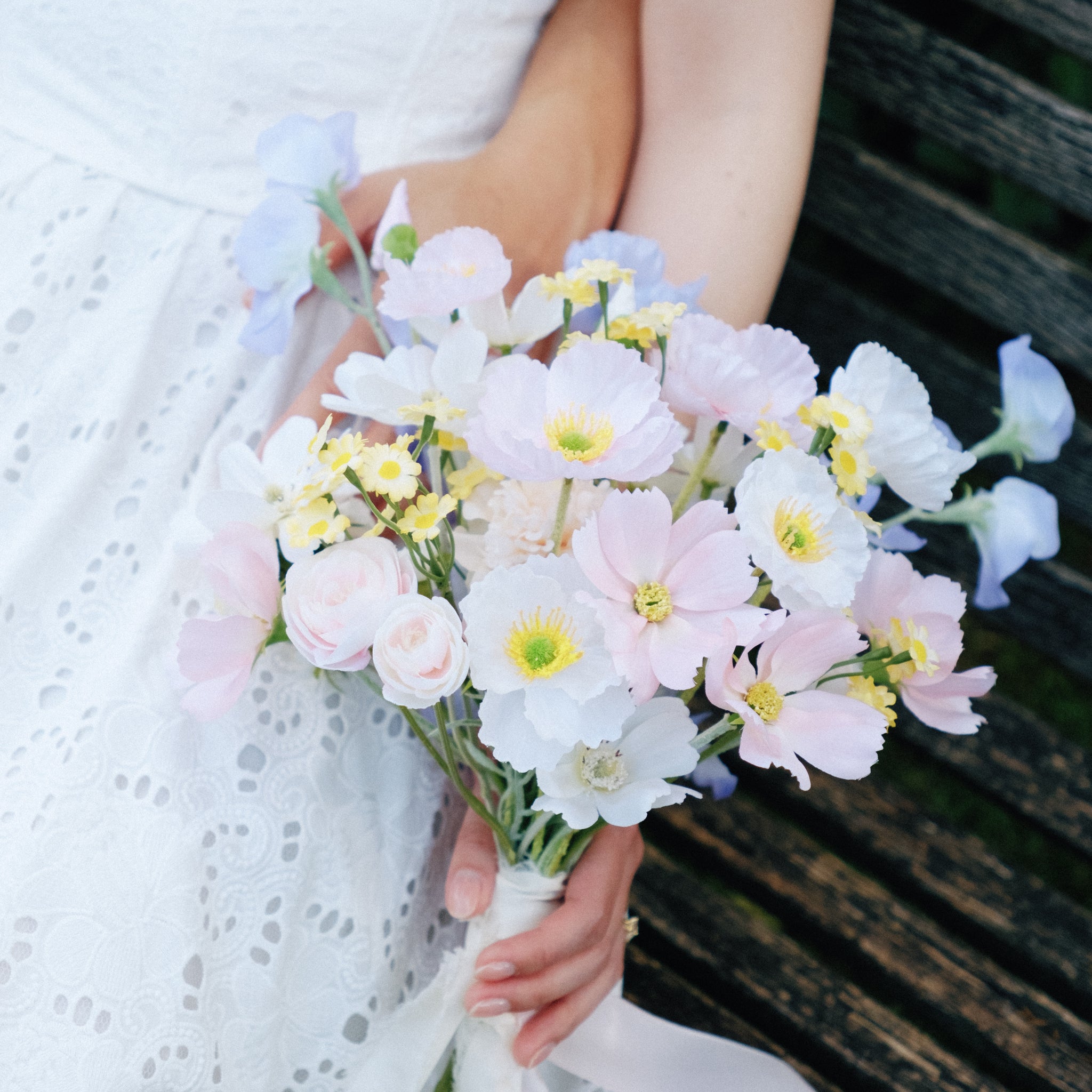Daphne Bouquet - Pastel Wildflowers
